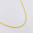 Cadena Franco 3.75gr / 50cm / 1.4mm Oro Amarillo +3 18K
