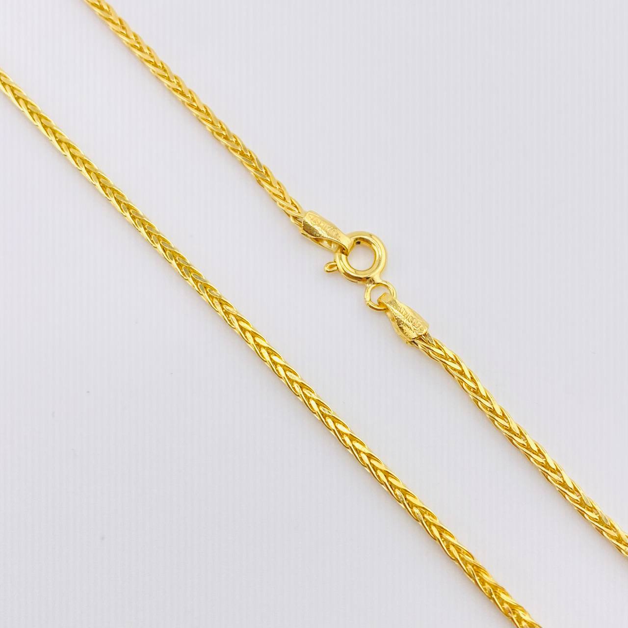 Cadena Franco 3.7gr / 50cm / 1.4mm Oro Amarillo +3 18K ©