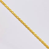Cadena Franco 4.35gr / 60cm / 1.4mm Oro Amarillo +3 18K