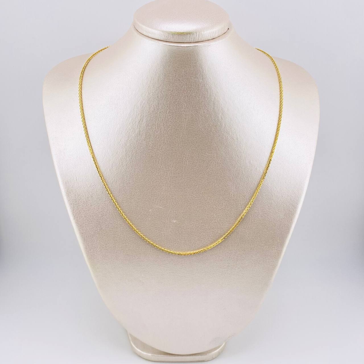 Cadena Franco 3.75gr / 50cm / 1.4mm Oro Amarillo +3 18K