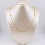 Cadena Franco 3.75gr / 50cm / 1.4mm Oro Amarillo +3 18K