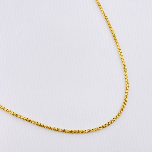 Cadena Veneciana 10.75gr / 60cm / 1.7mm Oro Amarillo +3 18K