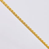 Cadena Veneciana 10.75gr / 60cm / 1.7mm Oro Amarillo +3 18K