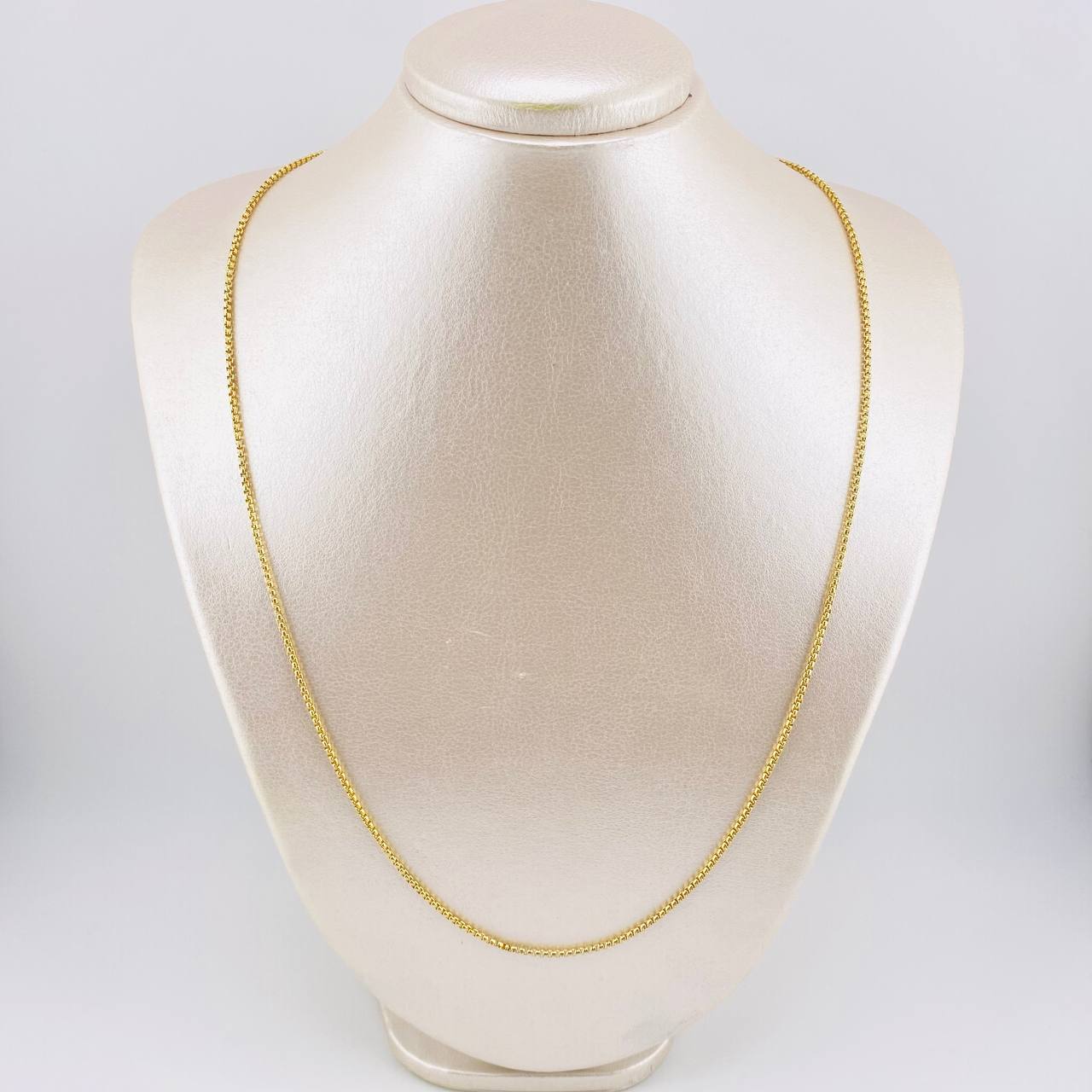 Cadena Veneciana 10.75gr / 60cm / 1.7mm Oro Amarillo +3 18K