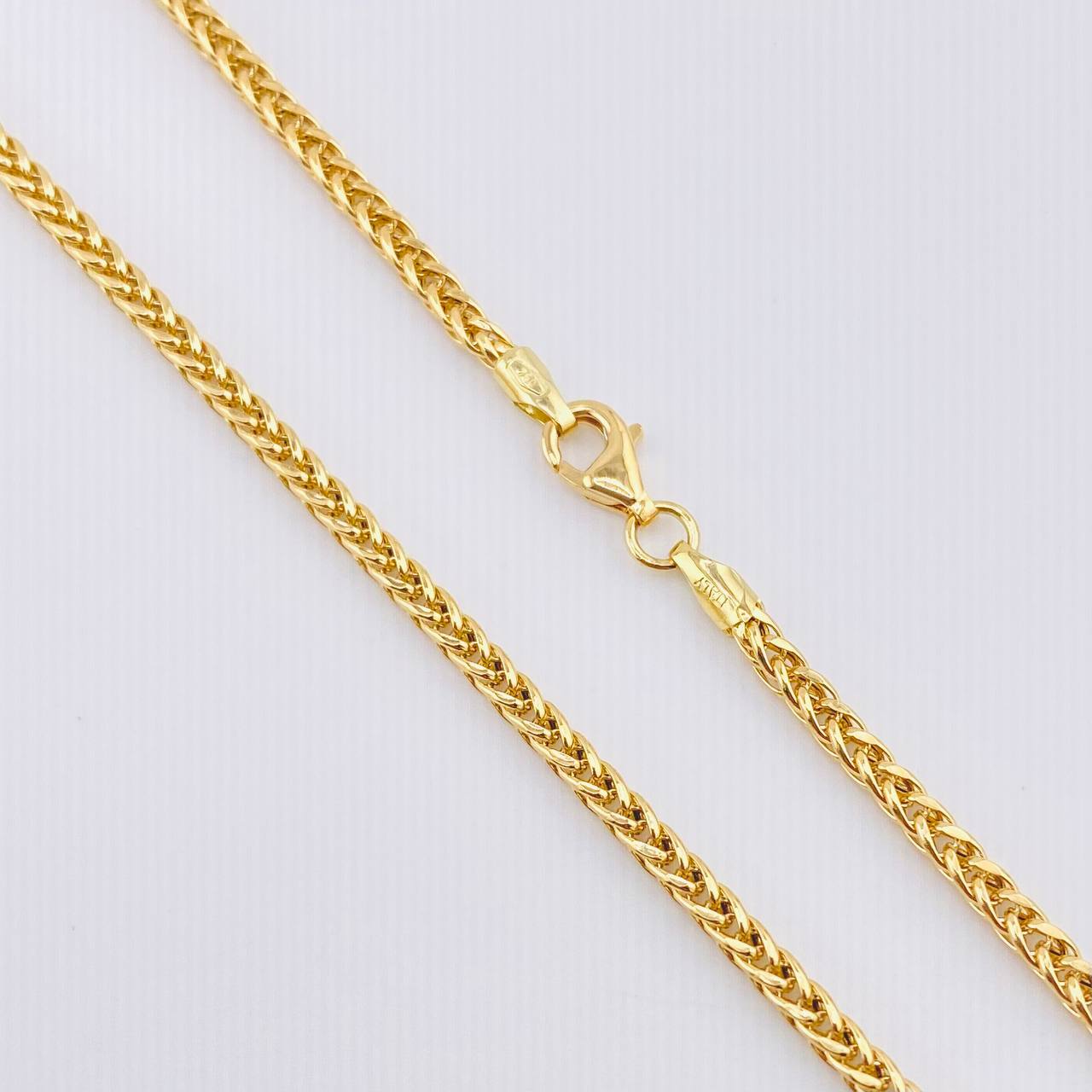 Cadena Franco 5.4gr / 60cm / 2.1mm Oro Amarillo +3 18K ©