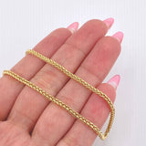 Cadena Franco 5.4gr / 60cm / 2.1mm Oro Amarillo +3 18K ©