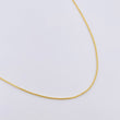 Cadena Franco 3.85gr / 45cm / 1mm Oro Amarillo +3 18K