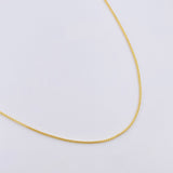 Cadena Franco 3.85gr / 45cm / 1mm Oro Amarillo +3 18K ©