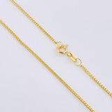 Cadena Franco 4.8gr / 60cm / 1mm Oro Amarillo +3 18K