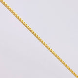 Cadena Franco 4.3gr / 50cm / 1mm Oro Amarillo +3 18K ©