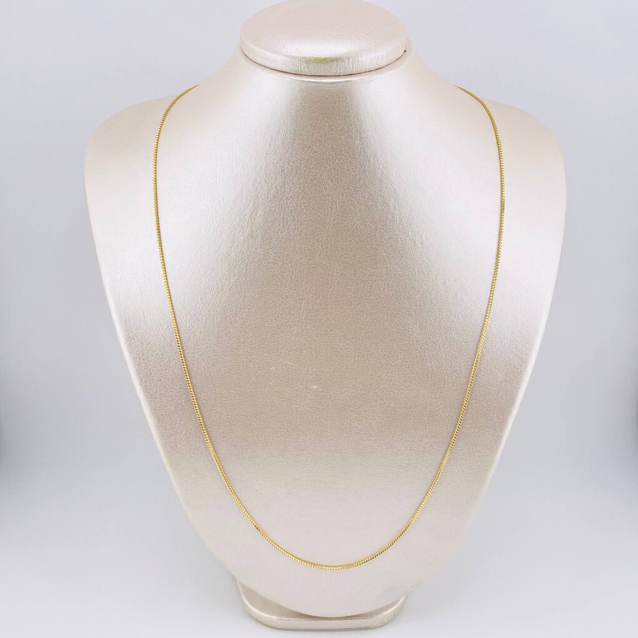 Cadena Franco 4.25gr / 60cm / 1mm Oro Amarillo +3 18K *