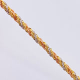 Pulso Lazo 4.05gr / 19cm / 3.5mm Tres Oros +3 18K *