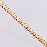 Pulso Cubano Monaco 6.4gr / 18cm / 4.9mm Oro Rosa +4 18K ©