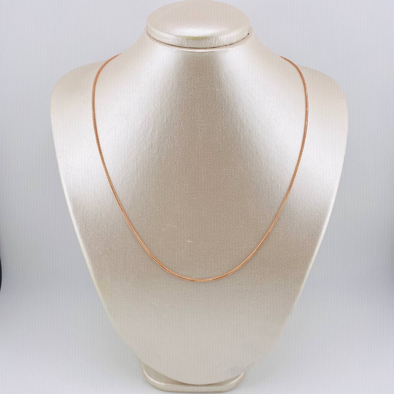 Cadena Franco 4.4gr / 50cm / 1.2mm Oro Rosa +3 18K *