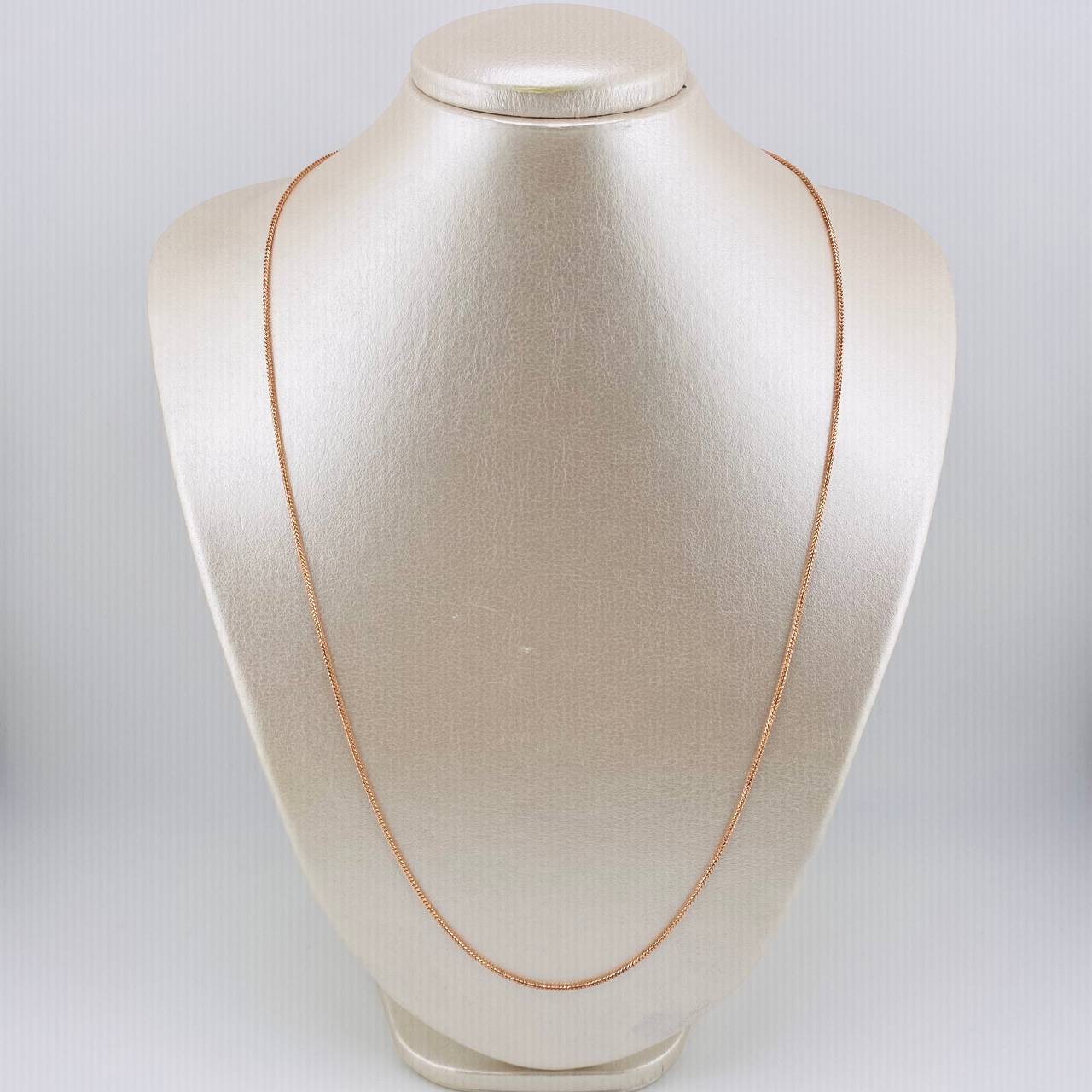 Cadena Franco 5.25gr / 60cm / 1.2mm Oro Rosa +3 18K *