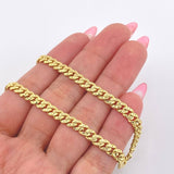 Cadena Cubana Monaco 20.5gr / 60cm / 4.9mm Oro Amarillo +4 18K ©