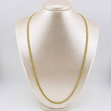 Cadena Cubana Monaco 20.5gr / 60cm / 5mm Oro Amarillo +4 18K *