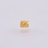 Herraje Cilindro 0.05gr / 4mm Oro Amarillo 18K ©