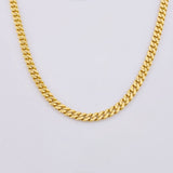 Cadena Cubana Monaco 19.75gr / 60cm / 5mm Oro Amarillo +4 18K ©