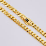 Cadena Cubana Monaco 15.45gr / 50cm / 5mm Oro Amarillo +4 18K ©