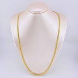 Cadena Cubana Monaco 22gr / 70cm / 5mm Oro Amarillo +4 18K ©
