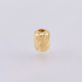 Herraje Cilindro 0.25gr / 7mm Oro Amarillo 18K ©