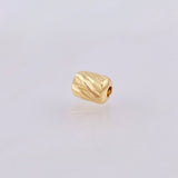 Herraje Cilindro 0.2gr / 7mm Oro Amarillo 18K ©