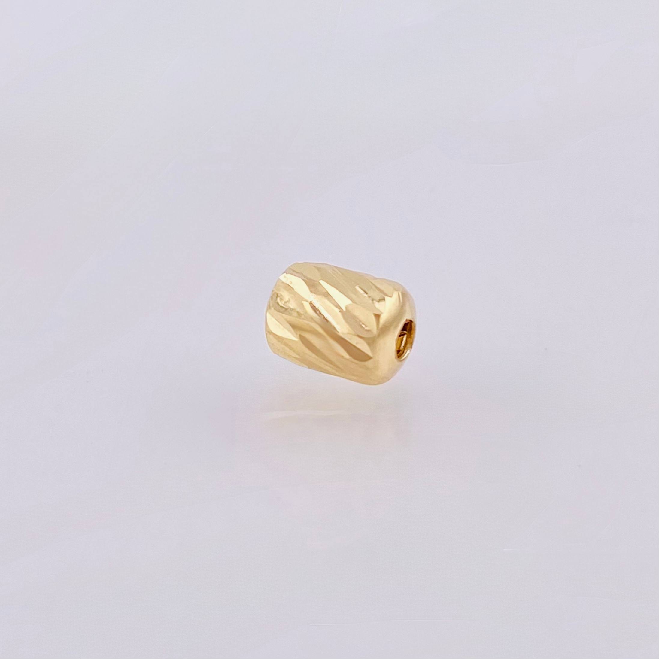 Herraje Cilindro 0.25gr / 7mm Oro Amarillo 18K ©