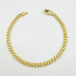 Pulso Cubano Monaco 8.9gr / 20.5cm / 6.5mm Oro Amarillo +4 18K ©