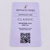 Cadena Cubana Monaco 16.2gr / 50cm / 5mm Oro Amarillo +4 18K ©