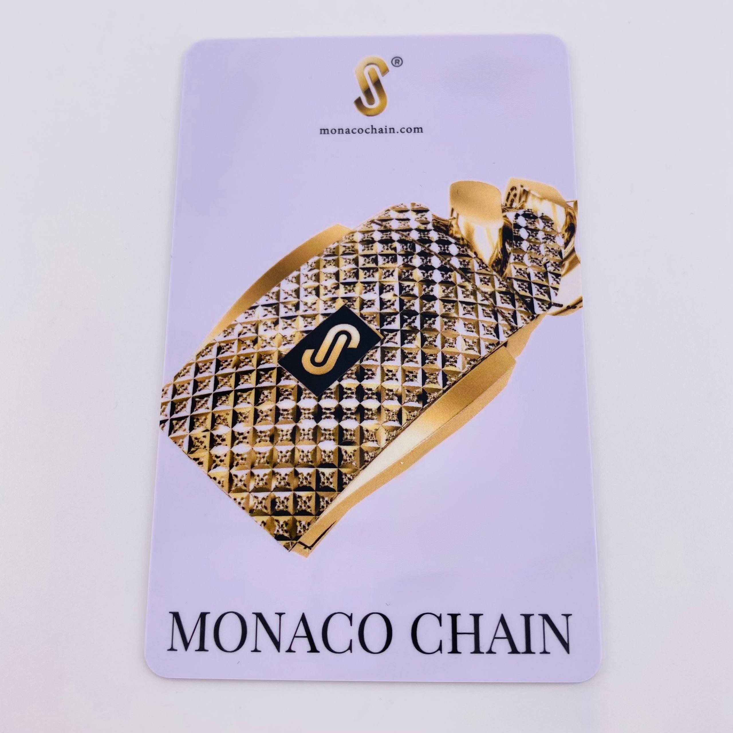 Pulso Cubano Monaco 8.9gr / 20.5cm / 6.5mm Oro Amarillo +4 18K ©