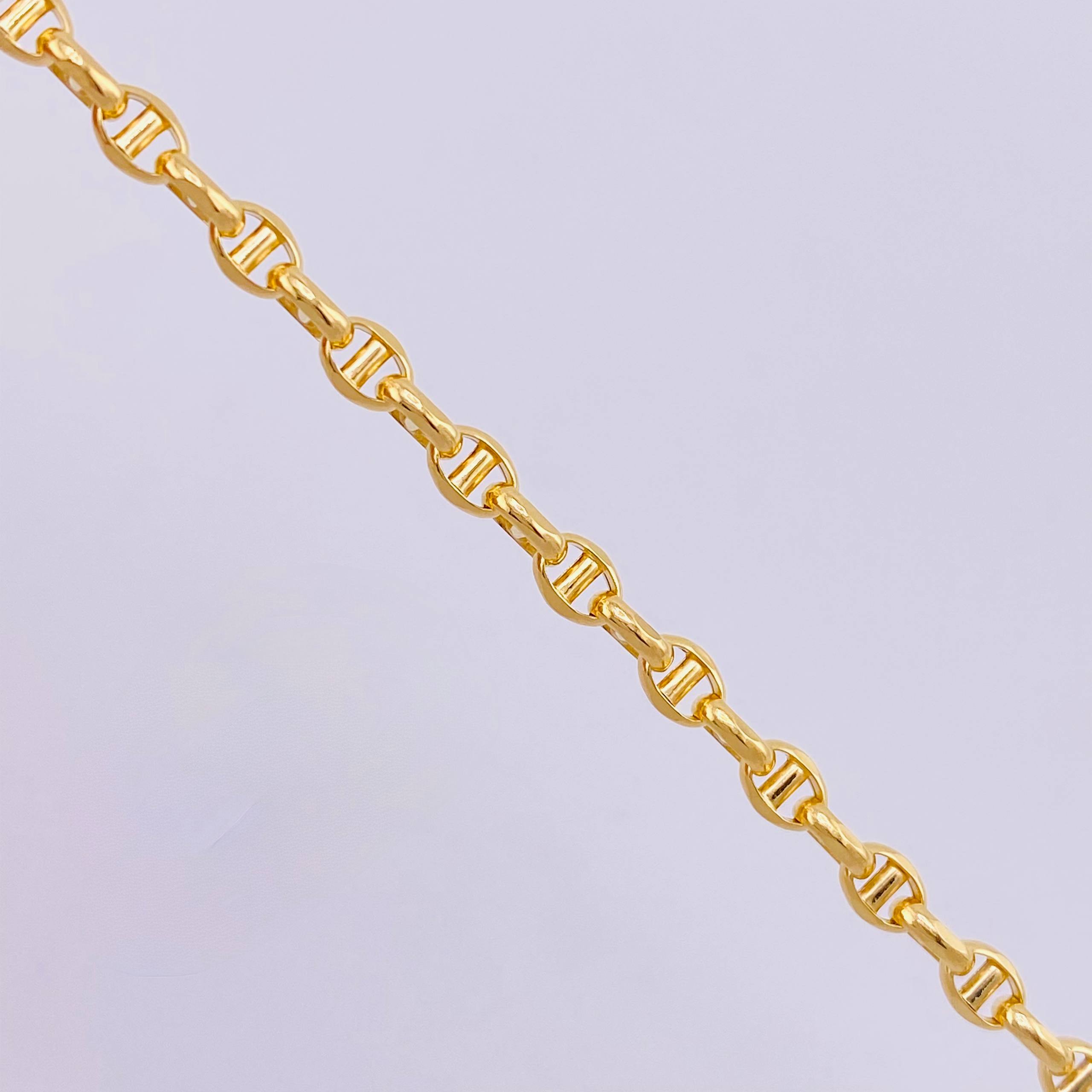 Pulso Marinero 2.35gr / 18.5cm / 2.3mm Oro Amarillo +3 18K ©