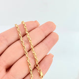 Pulso Marinero 2.35gr / 18.5cm / 2.3mm Oro Amarillo +3 18K ©