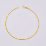 Pulso Franco 0.8gr / 18.5cm / 0.7mm Oro Amarillo +3 18K *