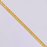 Pulso Franco 0.8gr / 18.5cm / 0.7mm Oro Amarillo +3 18K *