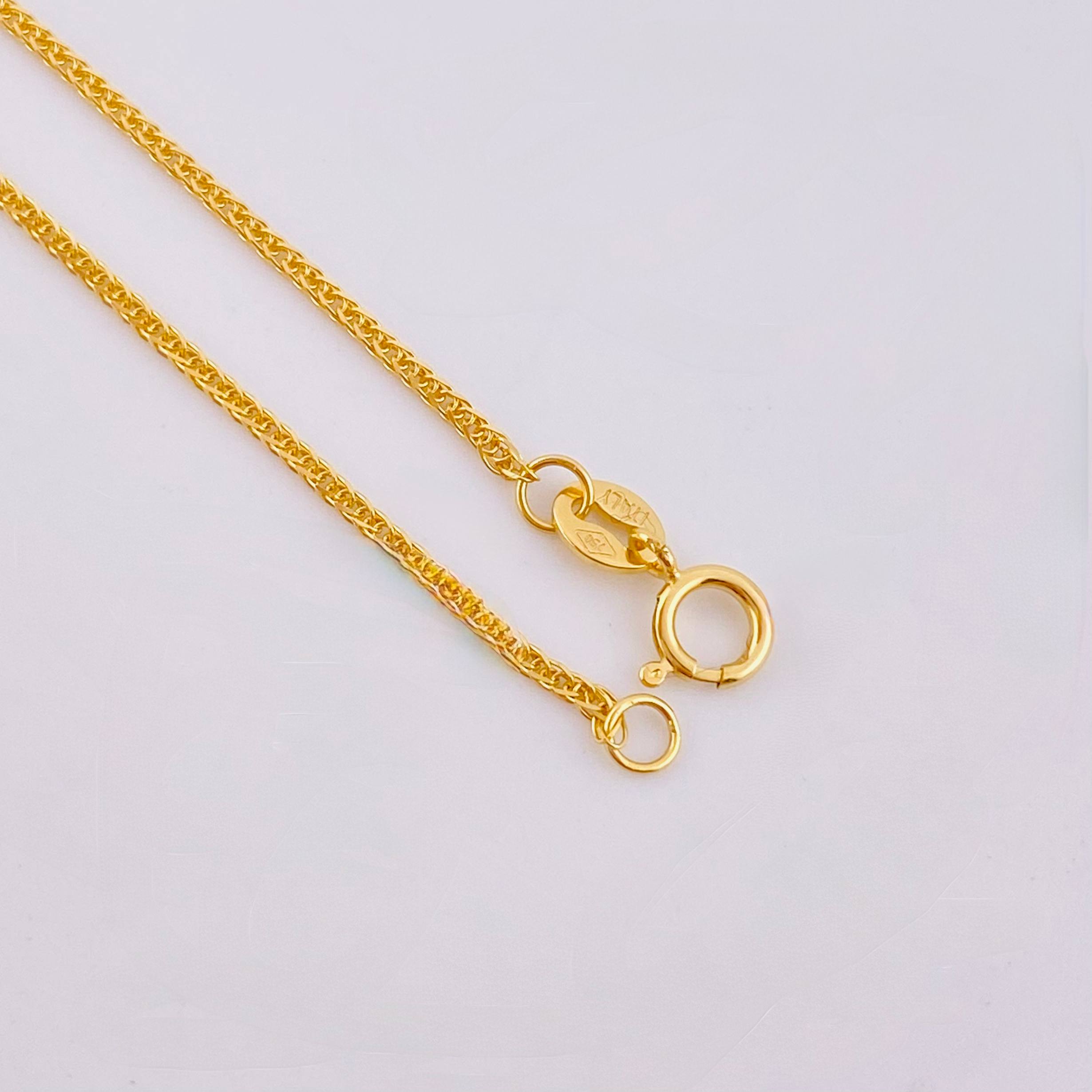Pulso Franco 0.8gr / 18.5cm / 0.7mm Oro Amarillo +3 18K
