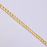 Pulso Cubano 0.8gr / 18.5cm / 2.1mm Oro Amarillo +1 18K *