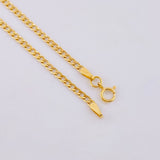 Pulso Cubano 0.8gr / 18.5cm / 2.1mm Oro Amarillo +1 18K *