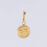 Dije Fe 0.8gr / 2cm / Oro Amarillo 18K