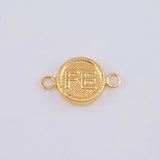 Herraje Fe 0.65gr / 1.7cm / Oro Amarillo 18K