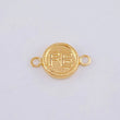 Herraje Fe 0.6 g / 1.6 cm Oro Amarillo 18K
