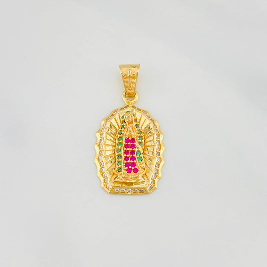 Dije Virgen Guadalupe 2.85 g / 3 cm Oro Amarillo 18K