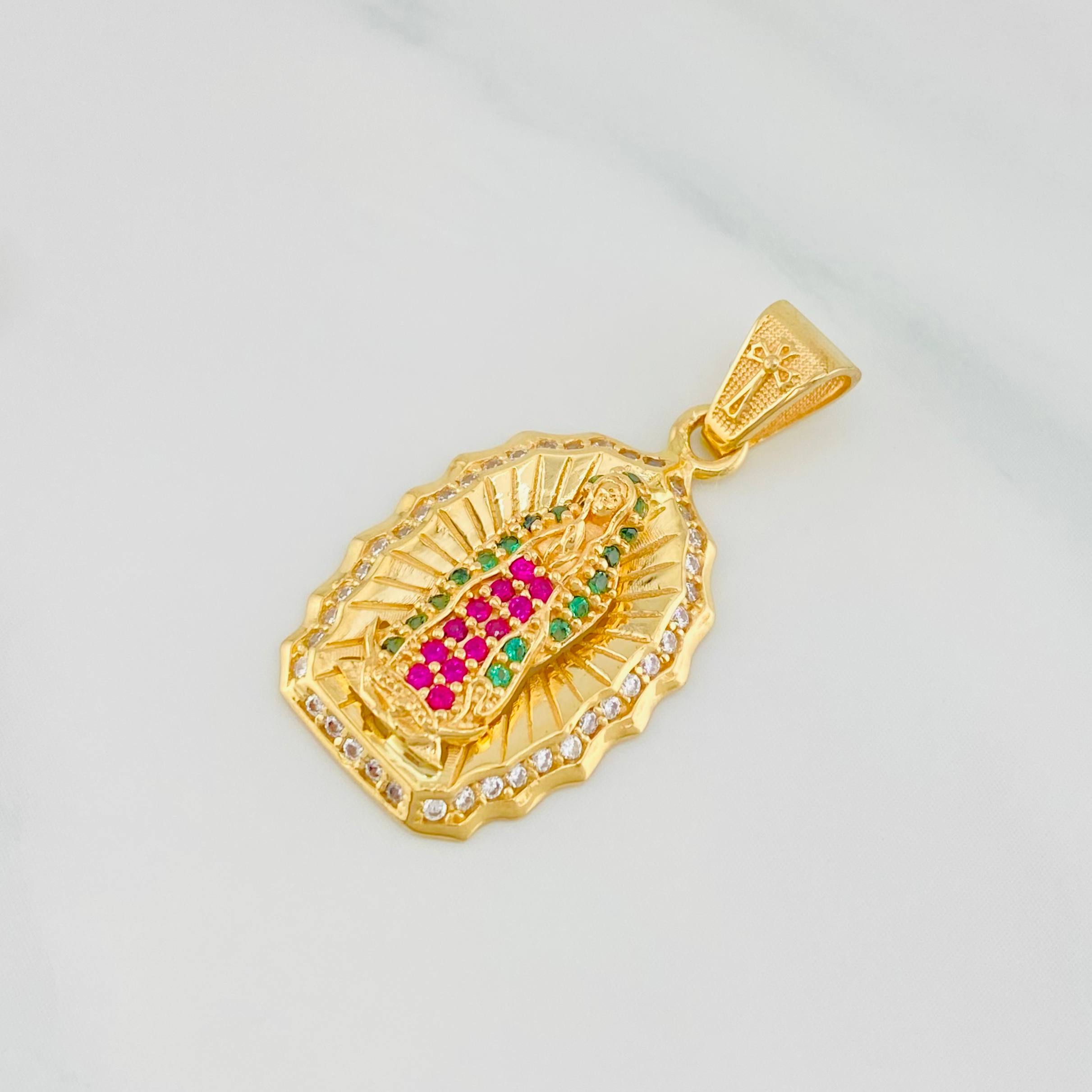 Dije Virgen Guadalupe 2.85 g / 3 cm Oro Amarillo 18K