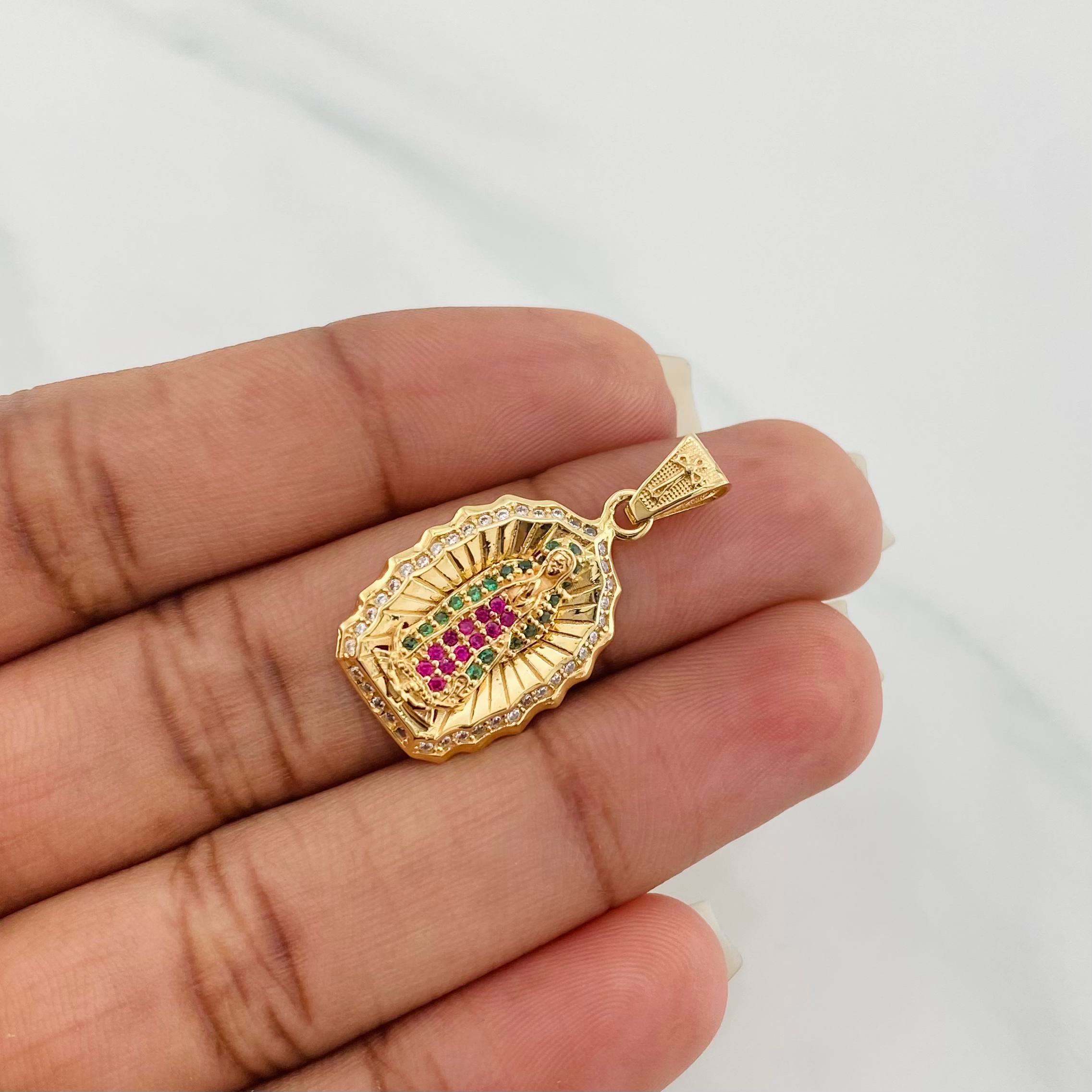 Dije Virgen Guadalupe 2.85 g / 3 cm Oro Amarillo 18K