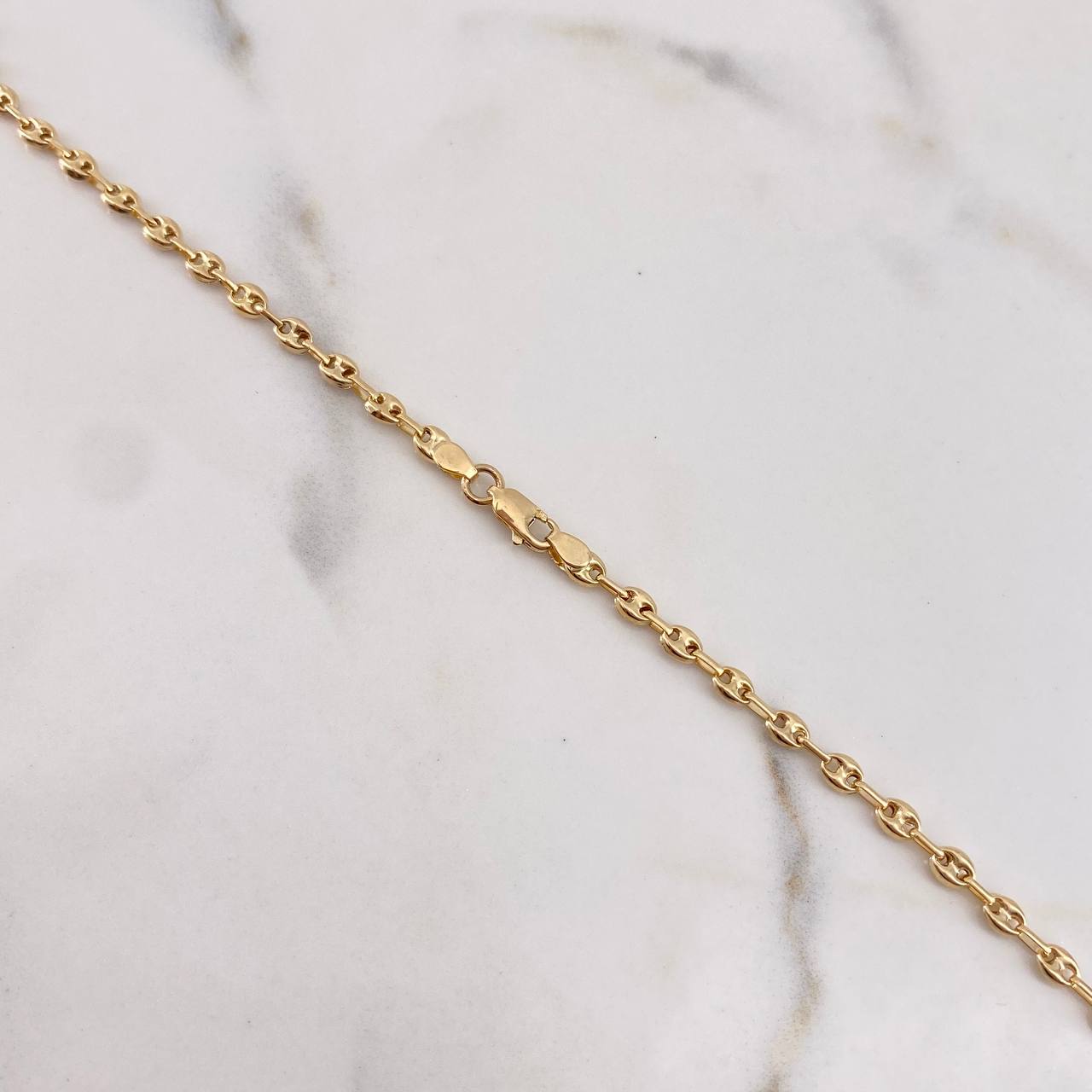 Cadena GC 7gr / 60cm / 2.9mm Lisa Oro Amarillo 18K &