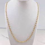 Cadena GC 7gr / 60cm / 2.9mm Lisa Oro Amarillo 18K &