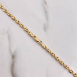 Cadena GC 11.1gr / 60cm / 4.1mm Diamantada Oro Amarillo 18K $