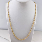 Cadena GC 11.1gr / 60cm / 4.1mm Diamantada Oro Amarillo 18K $