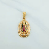 Dije Virgen Guadalupe 3.35 g / 3.2 cm Oro Amarillo 18K
