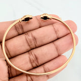 Pulso Aro Trebol 6.75 g / 18 cm / 2 mm Oro Amarillo 18K